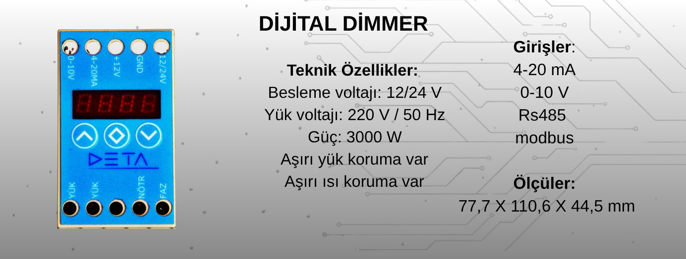 Dijital Dimmer